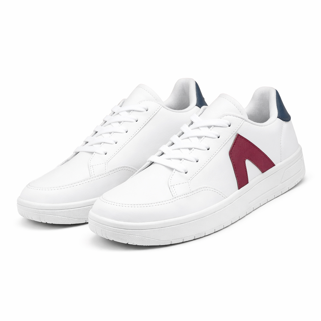 Tênis Casual Masculino VELLOR Branco | Elegância e Conforto Diário