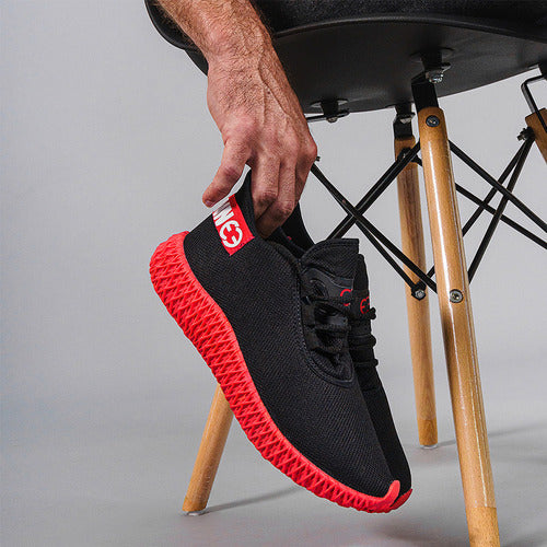 Kit 3 Tênis De Corrida Confortavel Shoes Leve Fast + Meia