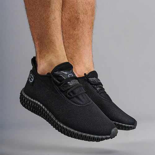 Kit 3 Tênis De Corrida Confortavel Shoes Leve Fast + Meia